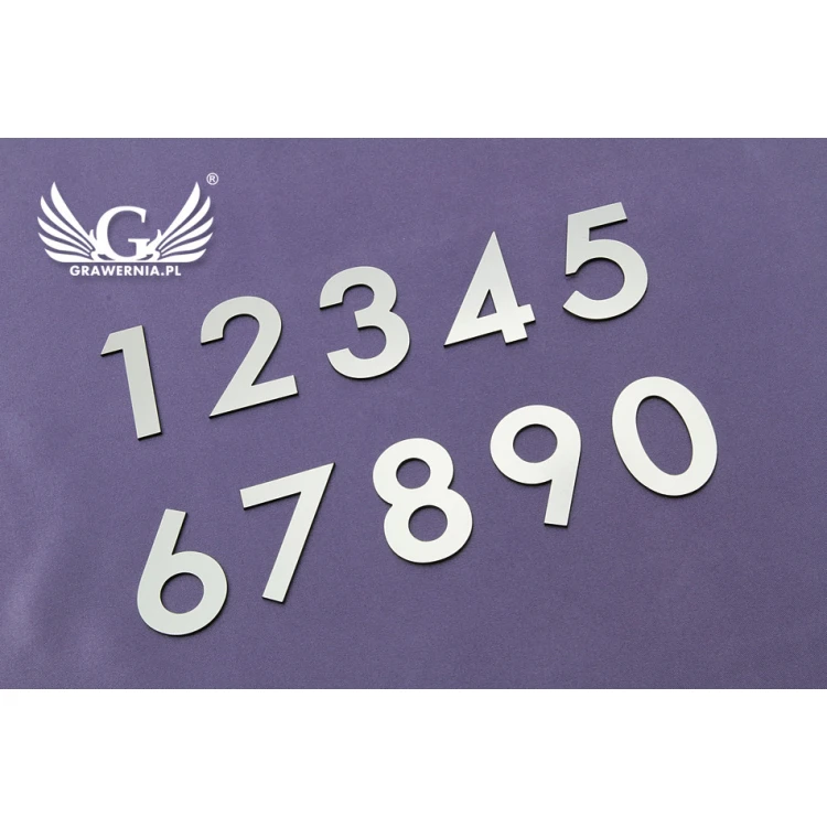 Laser Cut Numbers and Letters