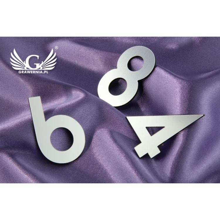 Laser Cut Numbers and Letters