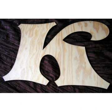 Laser Cut Numbers and Letters - 5mm Plywood