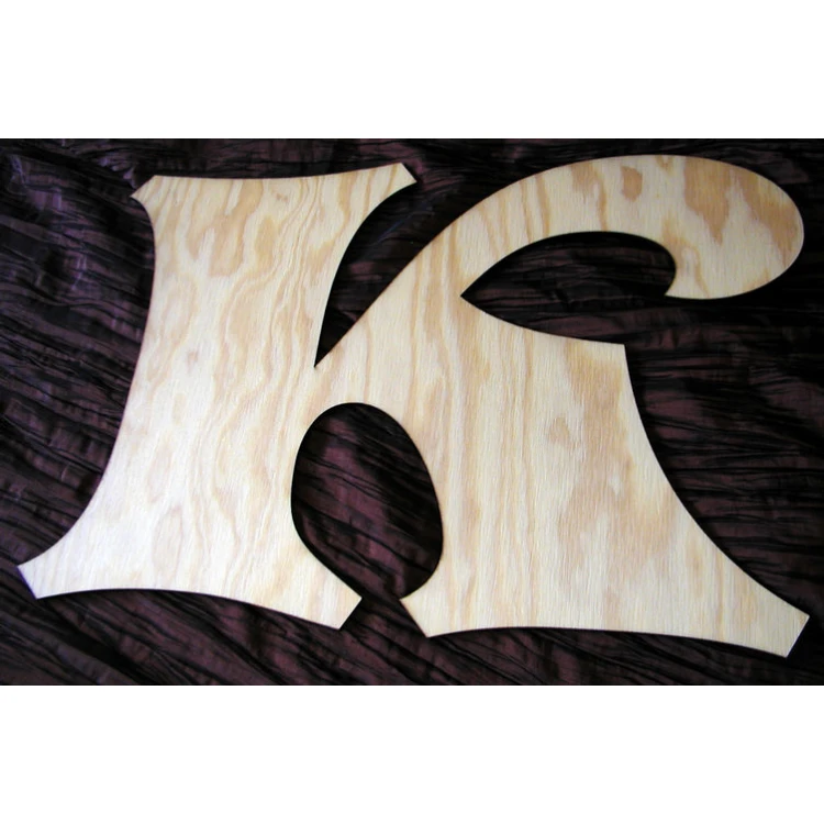 Laser Cut Numbers and Letters - 5mm Plywood