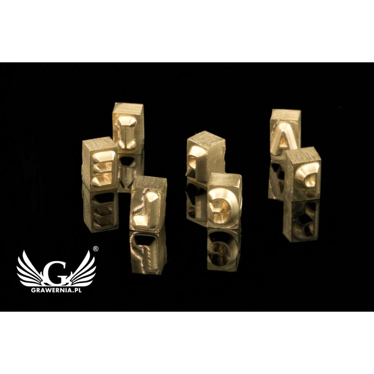 Brass Font for HOT STAMP Cases - CNC063