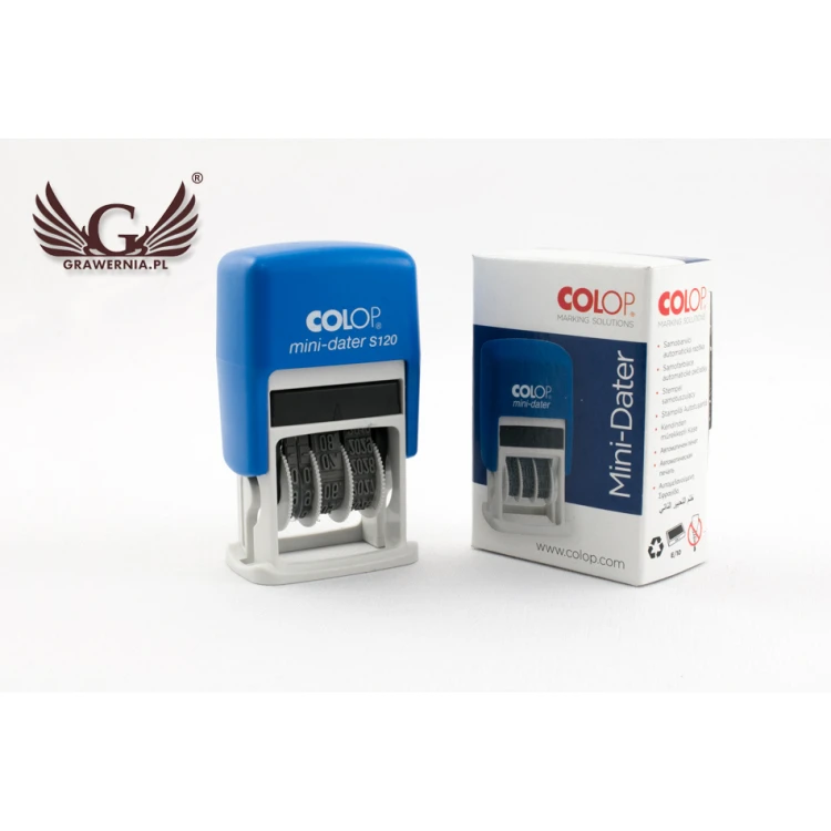Colop Mini Dater S120 - imprint size: 18x4mm - COL015