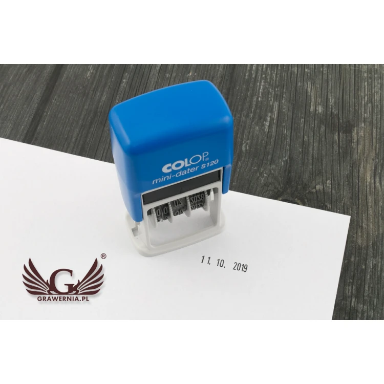 Colop Mini Dater S120 - imprint size: 18x4mm - COL015