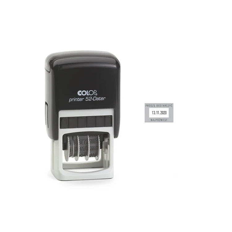 Colop Printer 52 Date Stamp - imprint size: 30x20mm - digital date - COL083