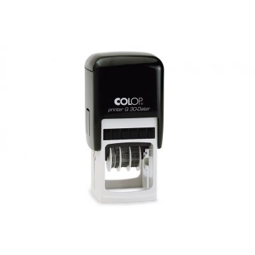 Colop Printer Q30 Square Date Stamp - imprint size: 31x31mm - digital date - COL089