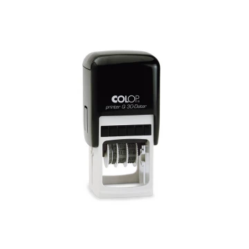 Colop Printer Q30 Square Date Stamp - imprint size: 31x31mm - digital date - COL089