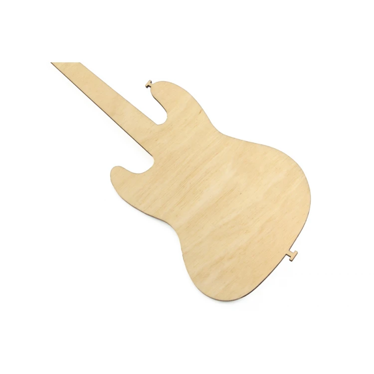 Decorative Bass Guitar - Colorful UV Print - DEK004