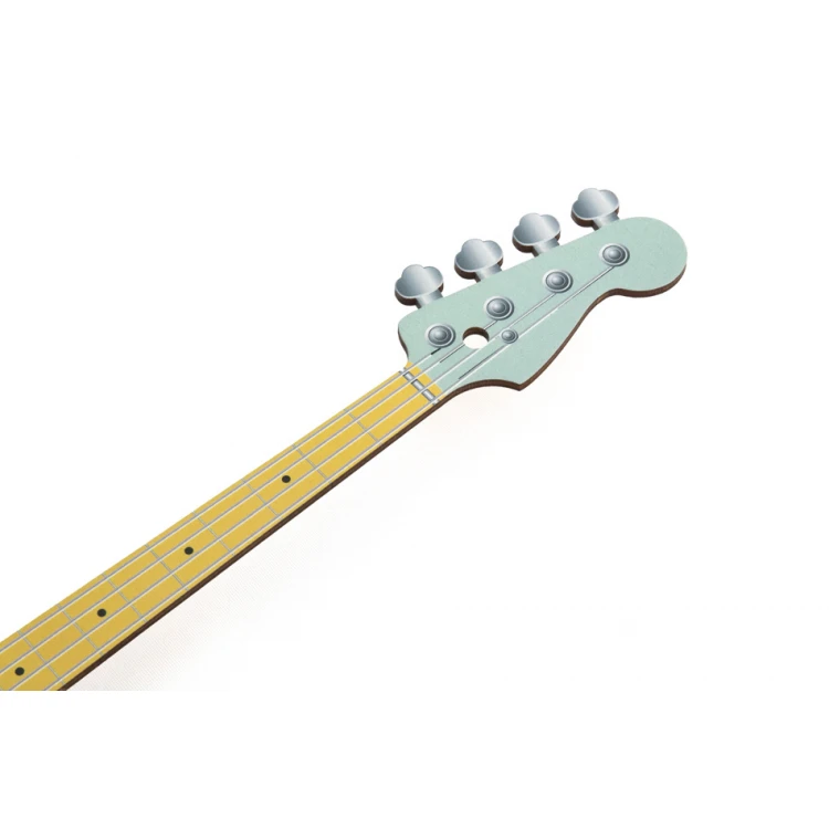 Decorative Bass Guitar - Colorful UV Print - DEK004