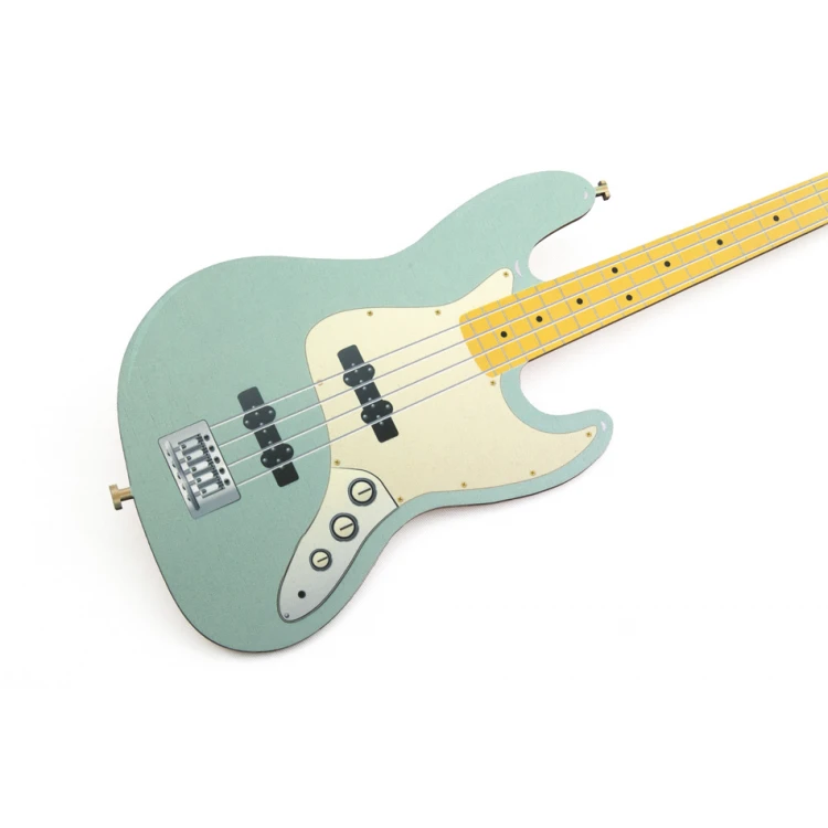 Decorative Bass Guitar - Colorful UV Print - DEK004