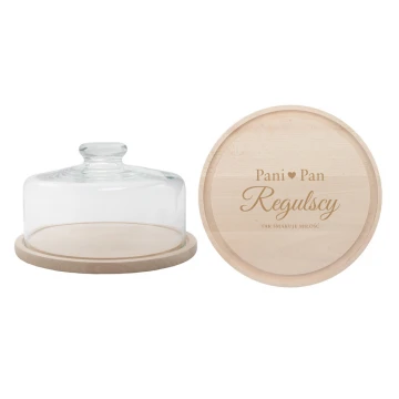 Engraved Board with Dome - Large - Wedding Gift - PAT009