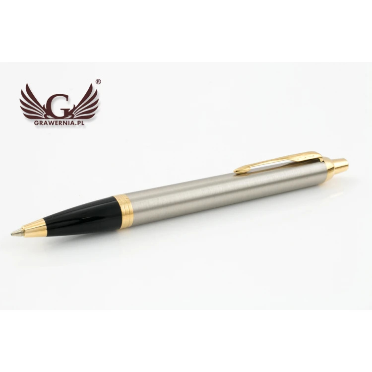 PARKER IM CORE Brushed Metal GT Ballpoint Pen - PAR141-D-PT
