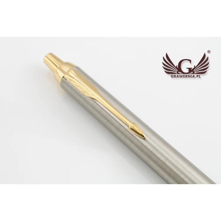 PARKER IM CORE Brushed Metal GT Ballpoint Pen - PAR141-D-PT