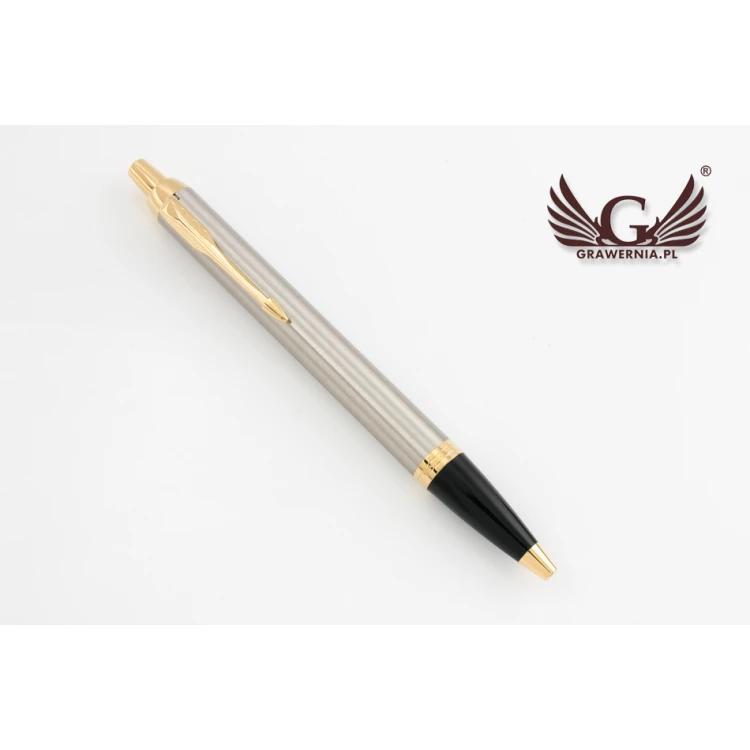 PARKER IM CORE Brushed Metal GT Ballpoint Pen - PAR141-D-PT