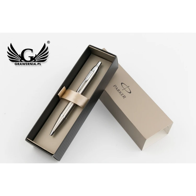 PARKER IM Brushed Metal CT Ballpoint Pen - PAR016-D-SW