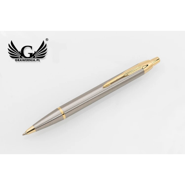 PARKER IM Brushed Metal GT Pen with Case - PAR139-D-SWPAG