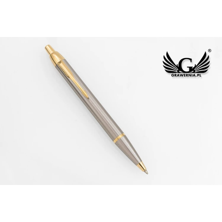 PARKER IM Brushed Metal GT Pen with Case - PAR139-D-SWPAG