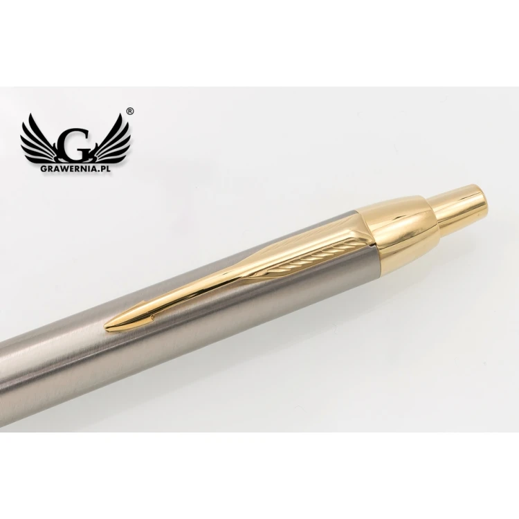 PARKER IM Brushed Metal GT Pen with Case - PAR139-D-SWPAG