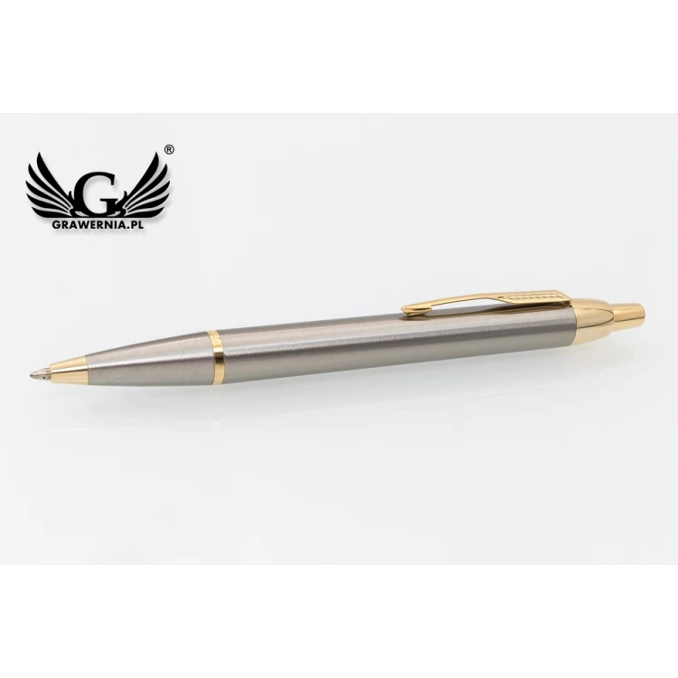 PARKER IM Brushed Metal GT Pen with Case - PAR139-D-SWPAG