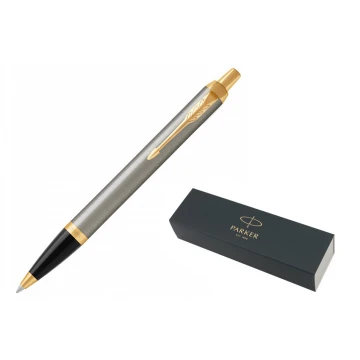 PARKER IM CORE Brushed Metal GT Ballpoint Pen - PAR141-D-PT