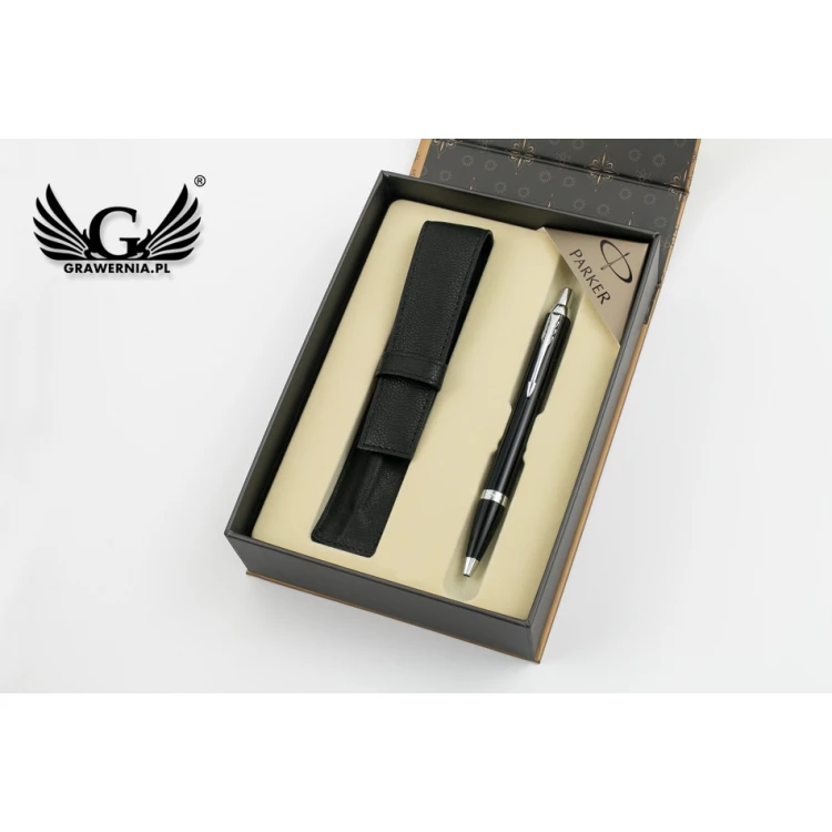 PARKER IM CORE Black CT Pen with case - PAR157-D-PTPAG