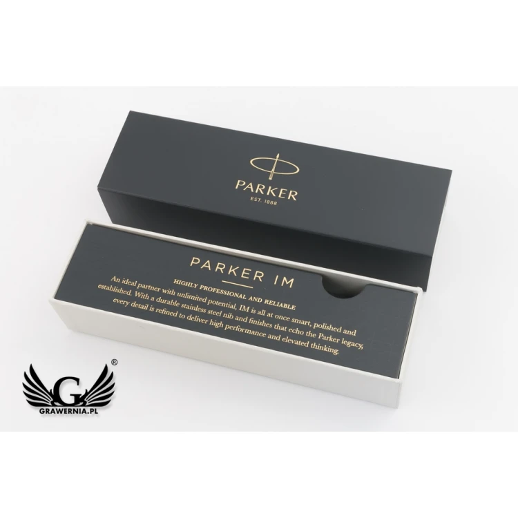 PARKER IM CORE Black CT Ballpoint Pen - PAR160-D-PT