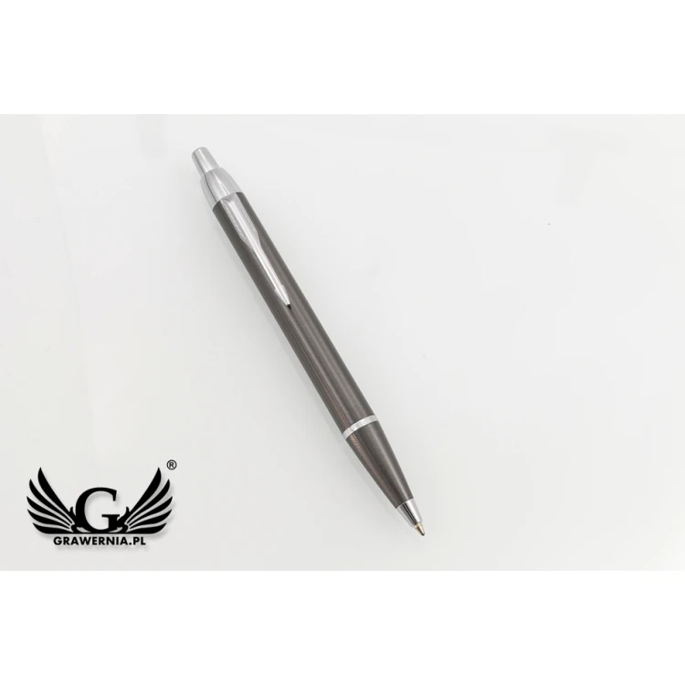 PARKER IM Gun Metal CT Pen with Case - PAR158-D-SWPAG