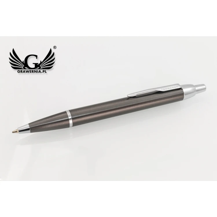 PARKER IM Gun Metal CT Pen with Case - PAR158-D-SWPAG