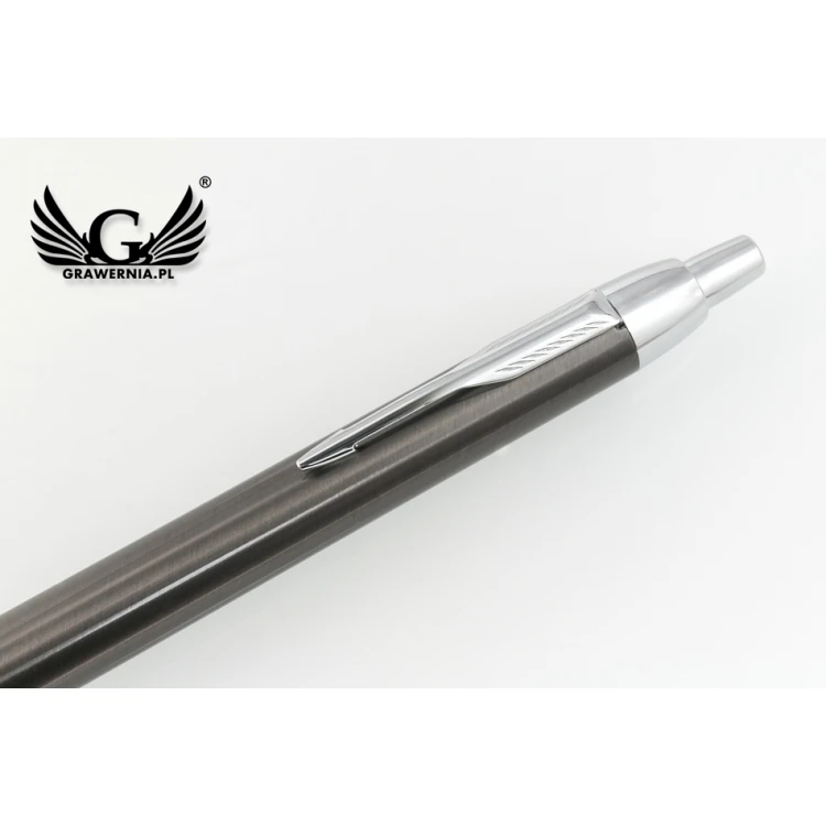 PARKER IM Gun Metal CT Pen with Case - PAR158-D-SWPAG
