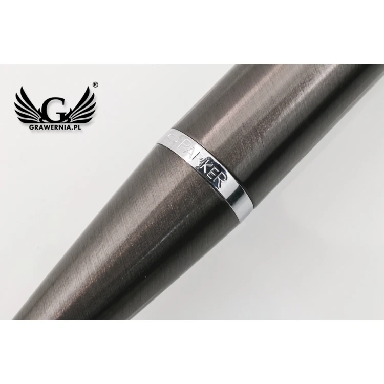 PARKER IM Gun Metal CT Pen with Case - PAR158-D-SWPAG