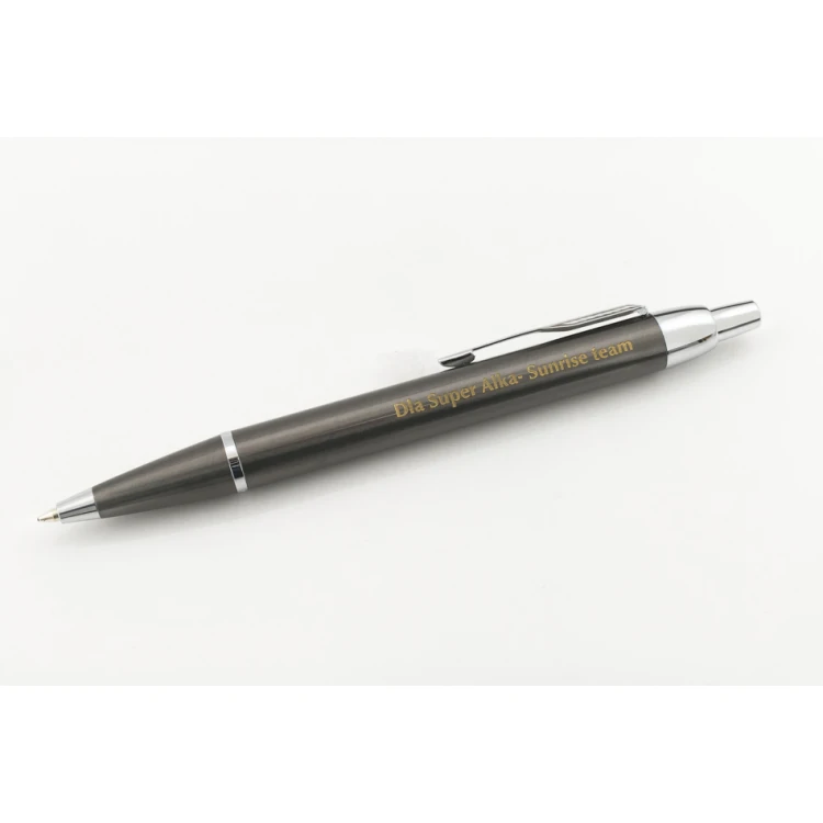 PARKER IM Gun Metal CT Pen with Case - PAR158-D-SWPAG