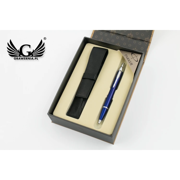 PARKER IM Blue CT Pen with Case - PAR156-D-SWPAG