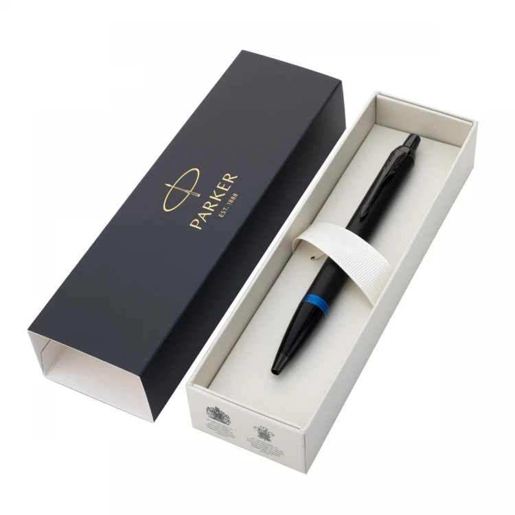 Parker IM Professionals Vibrant Ring Marine Blue Pen - PAR222