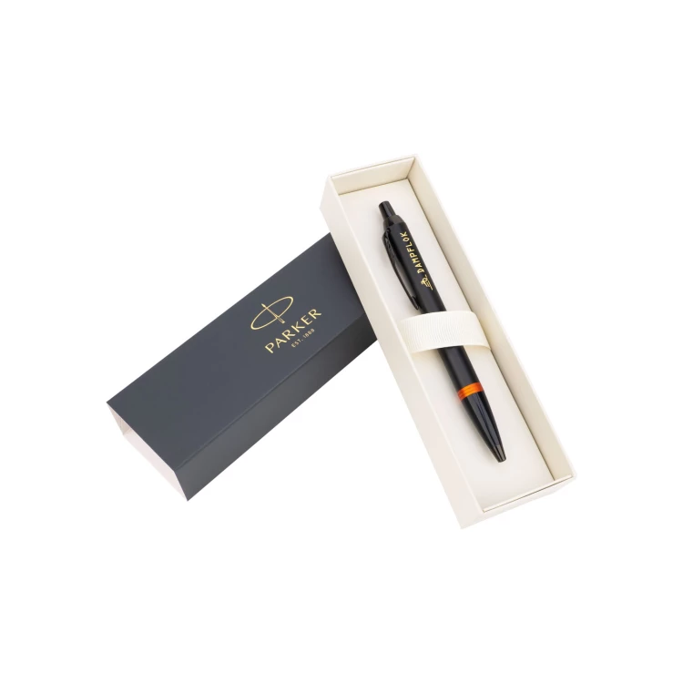 Parker IM Professionals Vibrant Ring Flame Orange Pen - PAR224