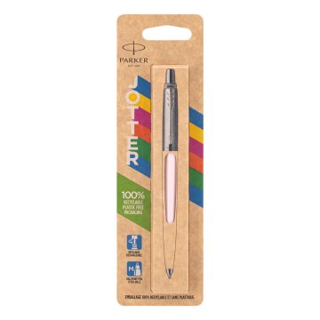 Parker Jotter BP60 Pastel pink ballpoint pen - size M (medium) - blue ink - PAR248-D-JOT
