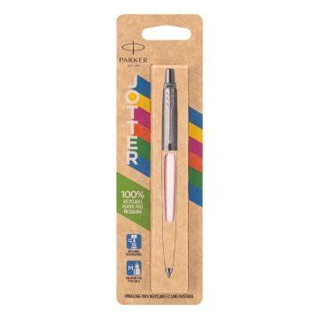 Parker Jotter BP60 Pastel pink ballpoint pen - size M (medium) - blue ink - PAR248-D-JOT