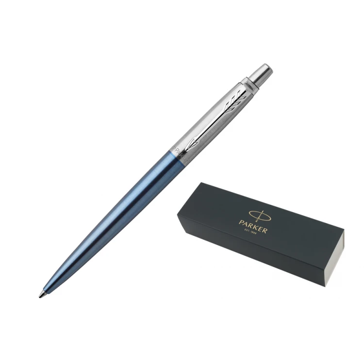 Parker Jotter Core Waterloo Blue CT Pen - PAR185-D-JOT