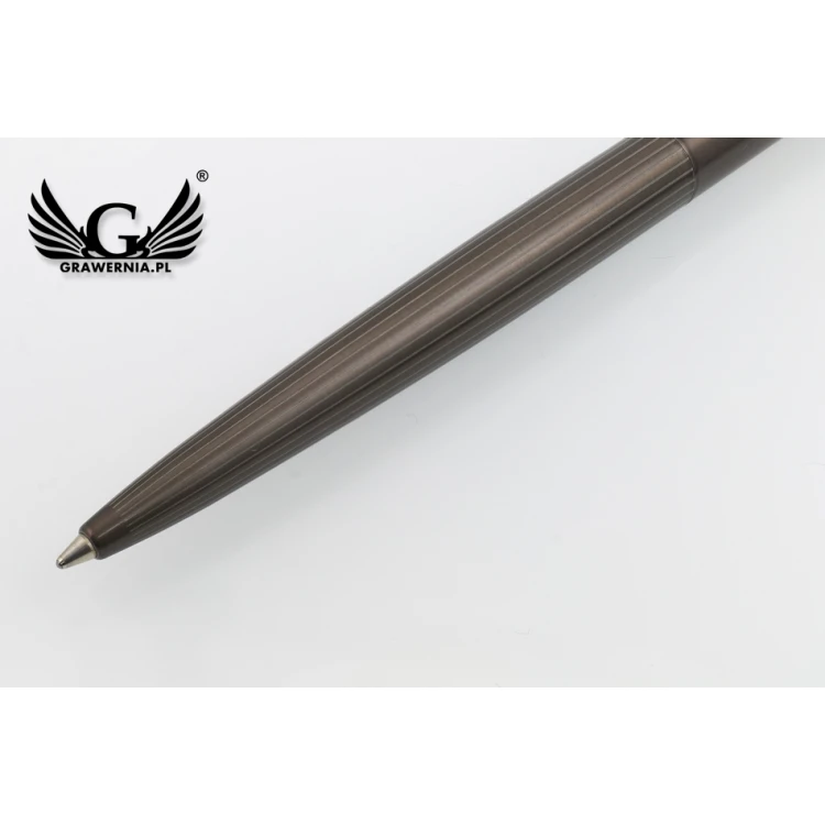 PARKER JOTTER PREMIUM Carlisle Brown Pinstripe CT Ballpoint Pen - PAR143-D-JOT