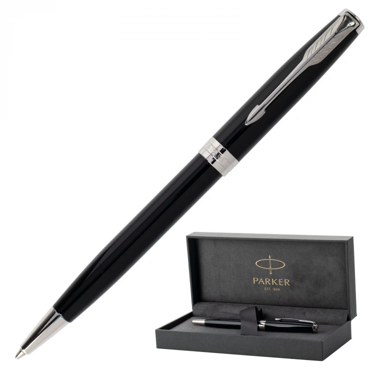 Parker Sonnet Core Black Lacquer CT Pen - PAR215