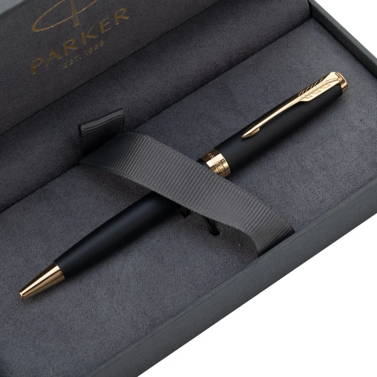 Parker Sonnet Core Matte Black GT - PAR219 Pen