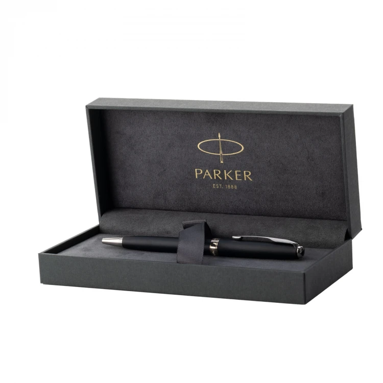 Parker Sonnet Slim Core Matte Black CT - PAR218 Pen