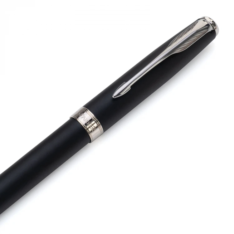 Parker Sonnet Slim Core Matte Black CT - PAR218 Pen