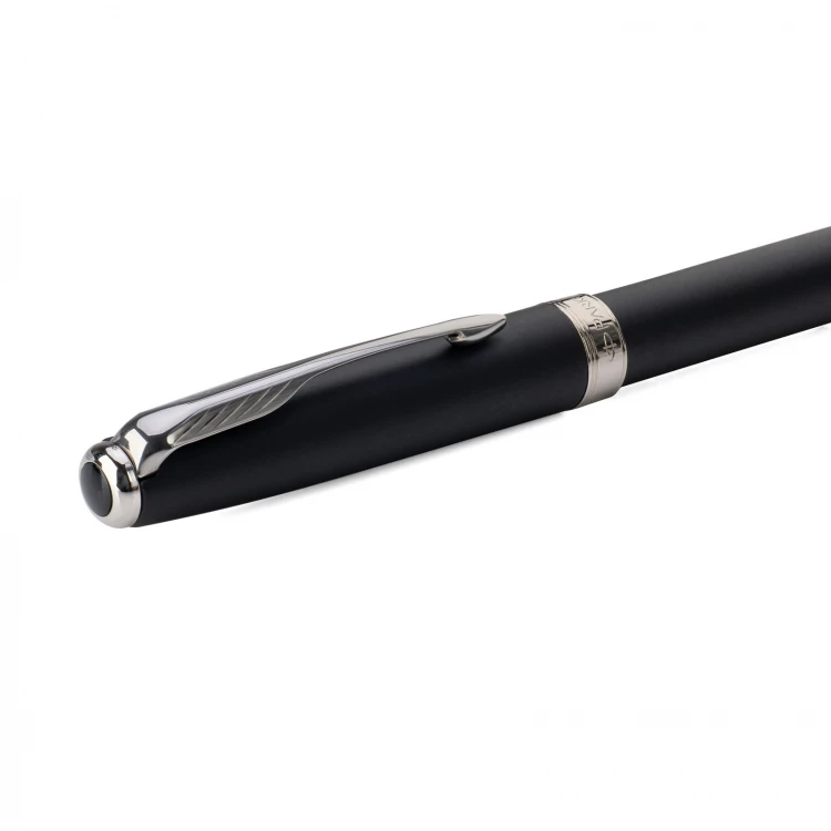 Parker Sonnet Slim Core Matte Black CT - PAR218 Pen