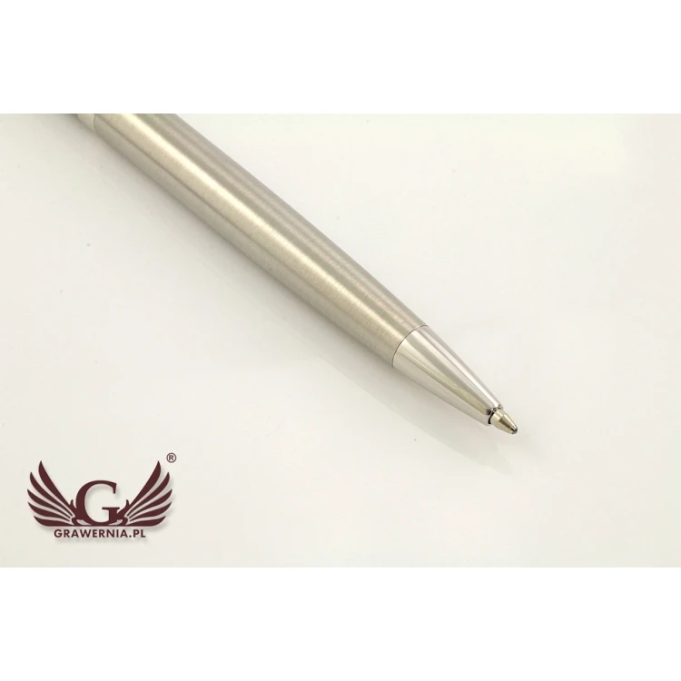 WATERMAN HEMISPHERE Ballpoint Pen - Satin Steel CT - WAT025