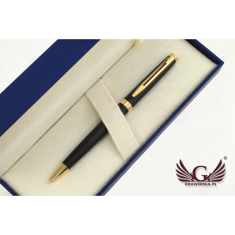 WATERMAN HEMISPHERE Ballpoint Pen - Matte Black GT - WAT022