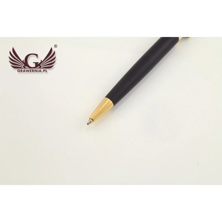 WATERMAN HEMISPHERE Ballpoint Pen - Matte Black GT - WAT022
