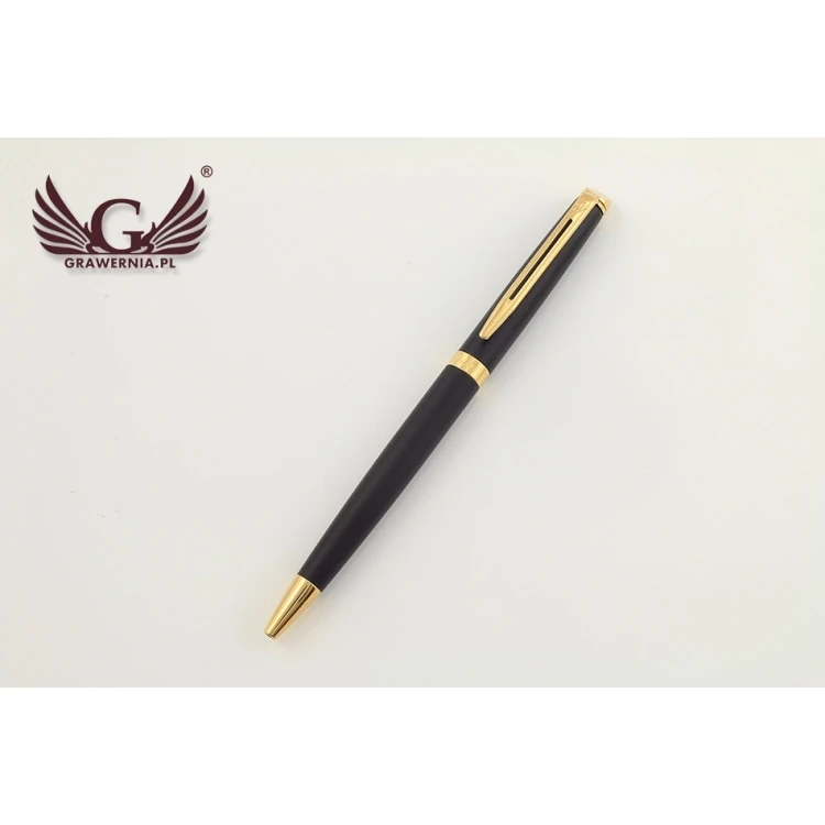WATERMAN HEMISPHERE Ballpoint Pen - Matte Black GT - WAT022