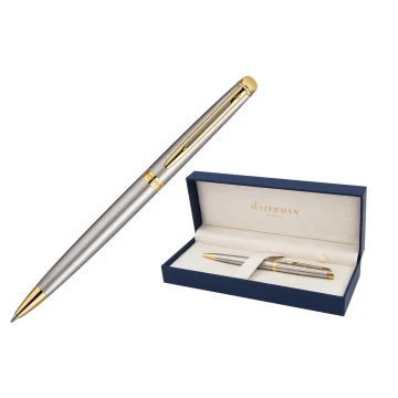 WATERMAN HEMISPHERE Pen - Satin Steel GT - WAT023