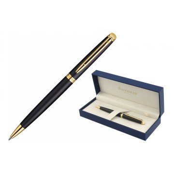 WATERMAN HEMISPHERE Ballpoint Pen - Matte Black GT - WAT022