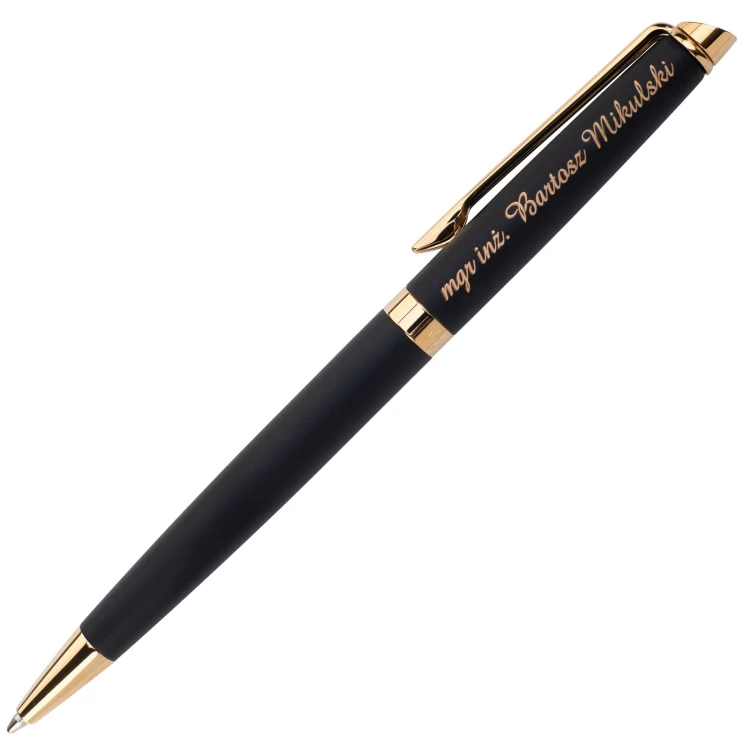 WATERMAN HEMISPHERE Ballpoint Pen - Matte Black GT - WAT022