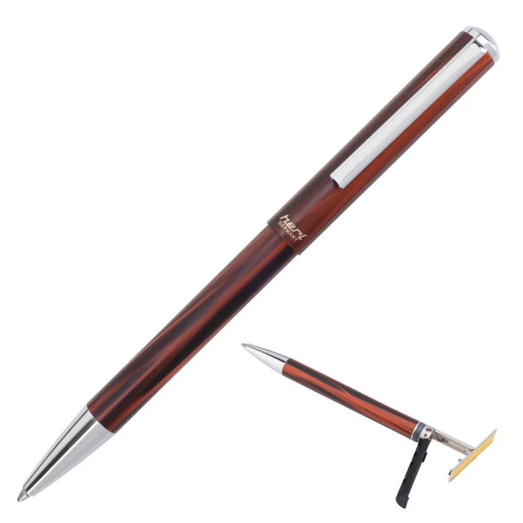 HERI Classic 3108 Pen with Stamp - Wood-like in Case - HER021